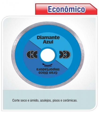 Disco para Makita Diamante Azul Econômico